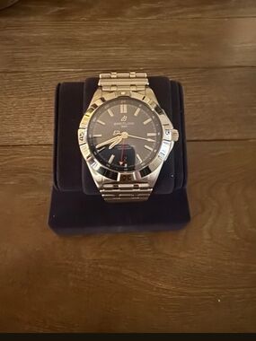 Mens Watch with Blue Dial and Blue Strap